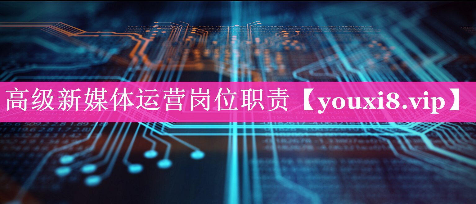 高级新媒体运营岗位职责